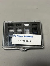 Fisher flow through cell 14-385-904c Set 0.500 10.00 1.000 for spectrophotometer