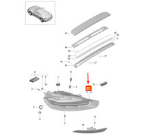 PORSCHE 718 CAYMAN 982 Rücklicht hinten rechts 9P0945096B NEU ORIGINAL