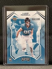 2021 Playoff GOAL LINE Luke Farrell RC #286 Jacksonville Jaguars