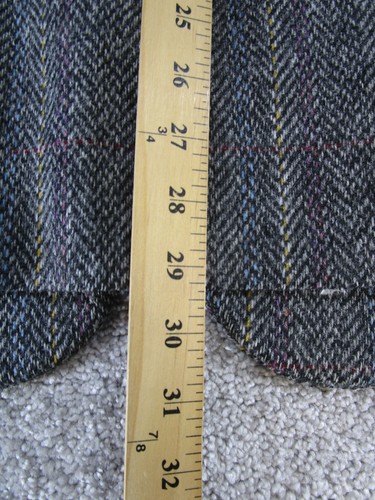 Burberry Sports Coat Mens 46 R Gray Wool Blazer - Picture 8 of 10