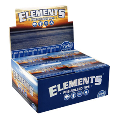 3 Boxen (60x) Elements Pre-rolled Tips vorgerollte Filtertips chlorfrei