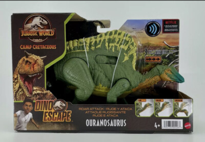 Jurassic World Ouranosaurus Roar Attack Camp Cretaceous Dino Escape Netflix 2021