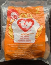 1998 MCDONALDS TY TEENIE BEENIE BABIES BONGO THE MONKEY #2 ORIGINAL BAG SEALED