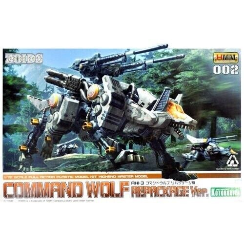 Y&Y　　TOMY ZOIDS COMMAND WOLF RHI-3 KOTOBUKIYA ZOIDS Zoid RHI-3 Command Wolf Repackage Edition JAPAN