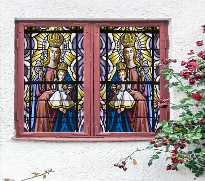 3D Königin Krone C662 Fenster Film Drucken Aufkleber Haftendes Buntglas UV Zoe