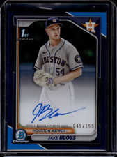 2024 Bowman Chrome Prospect Autographs Blue Jake Bloss 49/150