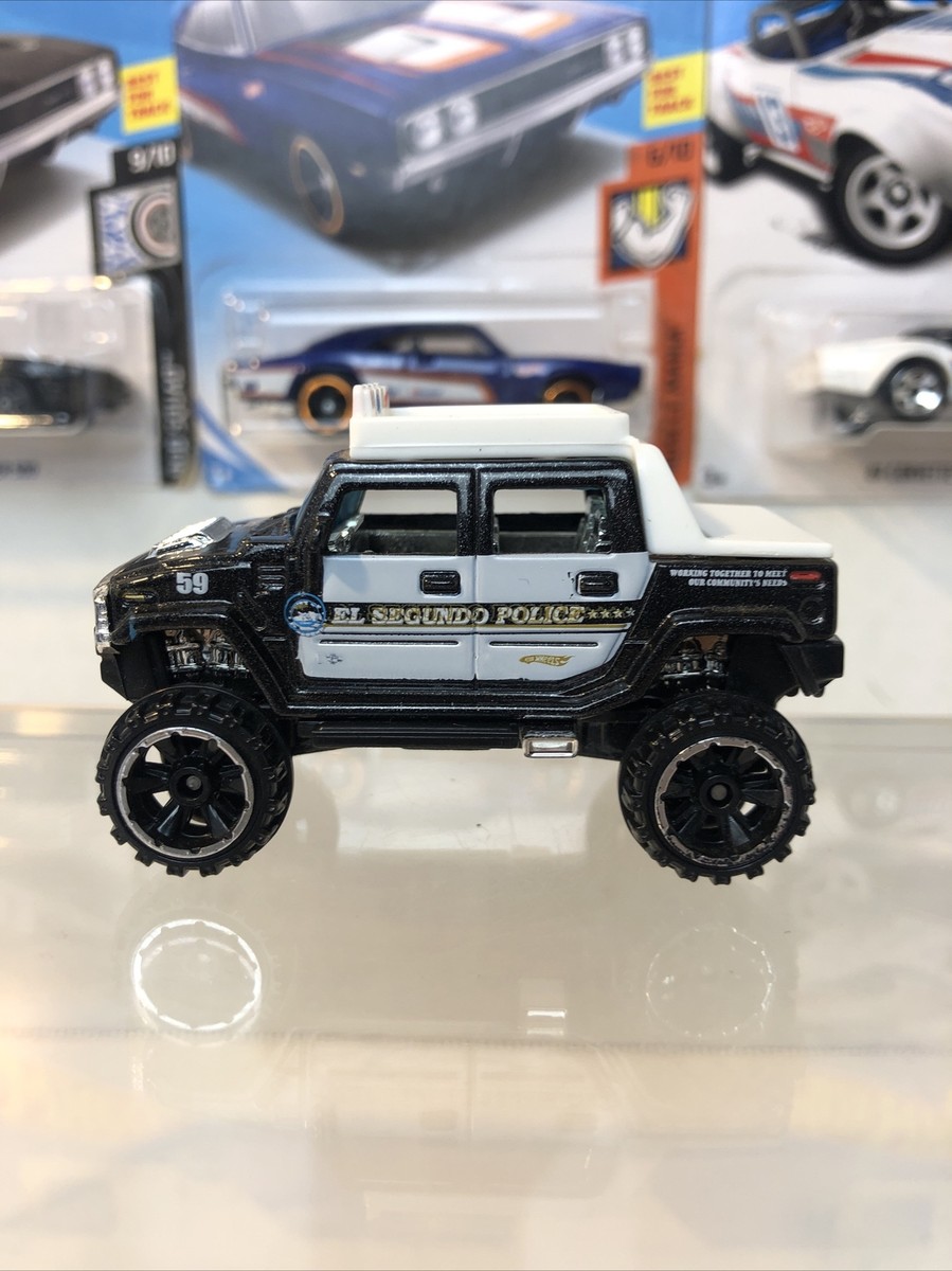 Hot Wheels Hummer H2 TM GM El Segundo Police 1:64 Die Cast