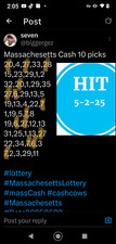 massachusetts Mass Cash Lottery Numbers software DVD for Windows 7  8  10