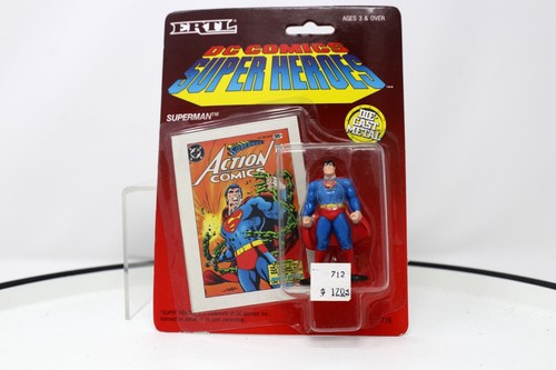 1990 Ertl DC Comics Super Heroes Superman #716 Die Cast Figure MOC - Picture 2 of 7