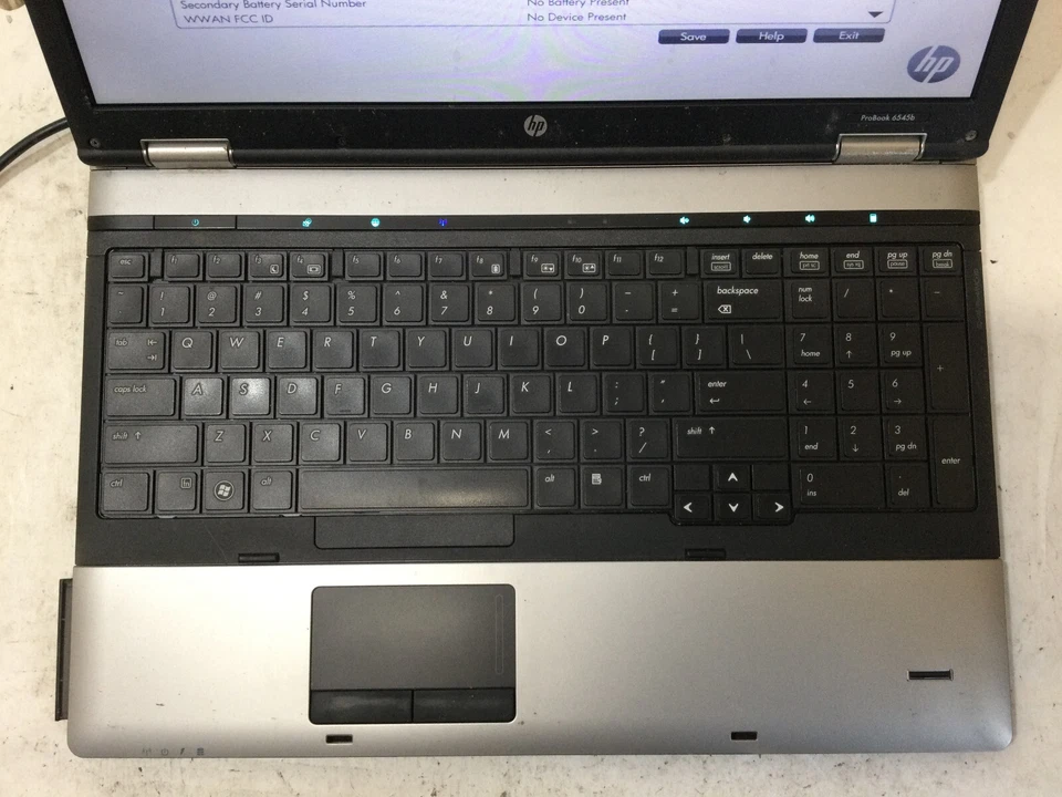 HP PROBOOK 6545B - BOOTS TO BIOS - AMD TURION 2 - 2GB RAM - READ DESCRIPTION -BB - Image 2 of 4