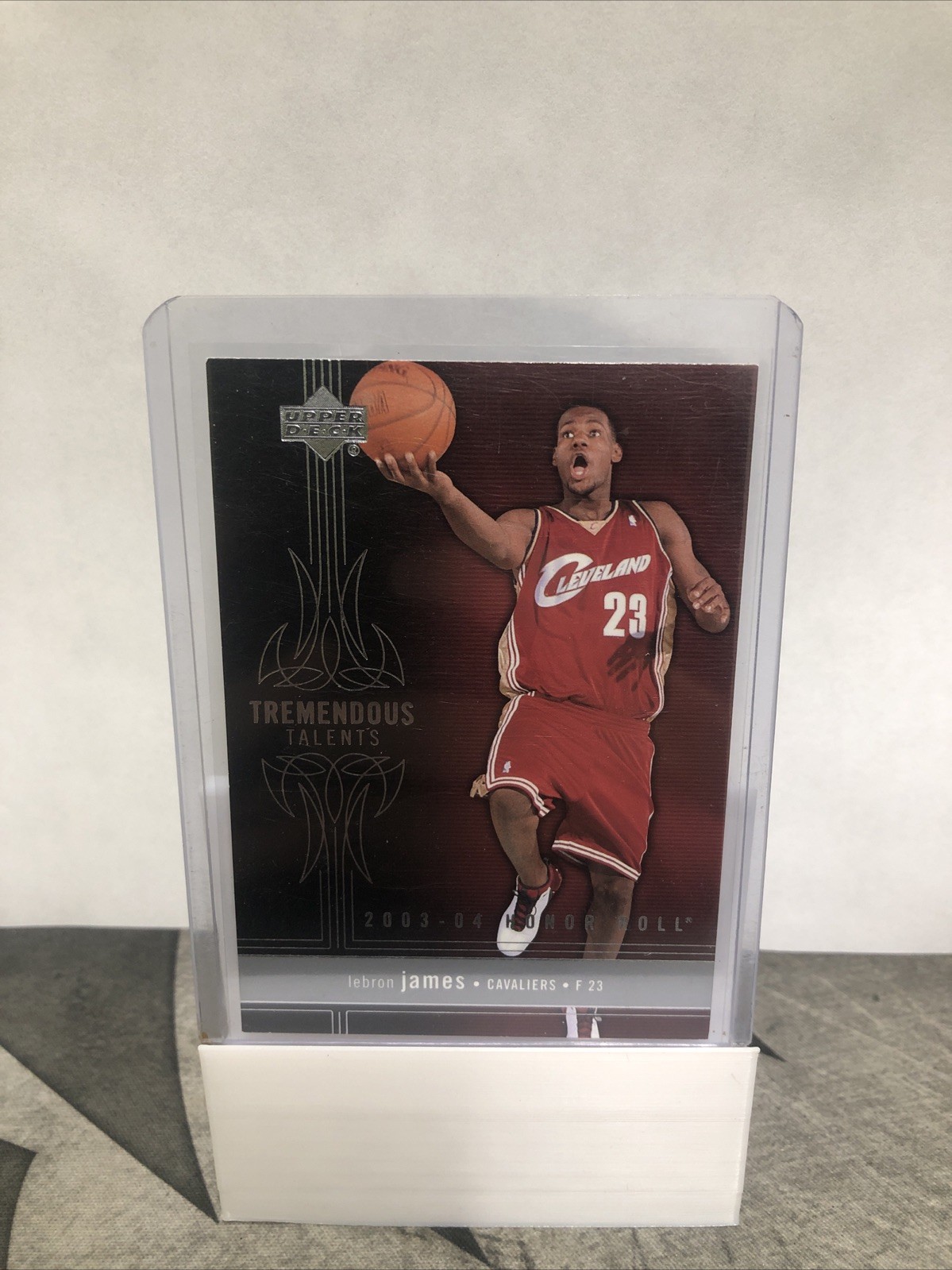2003-04 Upper Deck Honor Roll Lebron James Tremendous Talents #TT7