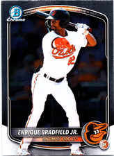 2025 Bowman Draft - Chrome Enrique Bradfield Jr. #BDC-198