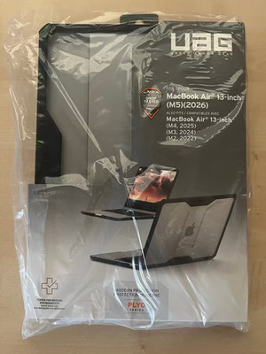 UAG Plyo Case MacBook Air 13'' M2 M3 M4 M5 A2681 A3113 A3240 NEU OVP