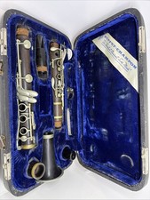 Circa 1940 Penzel Mueller Empire Bb Wood Clarinet H13812B Super Rare