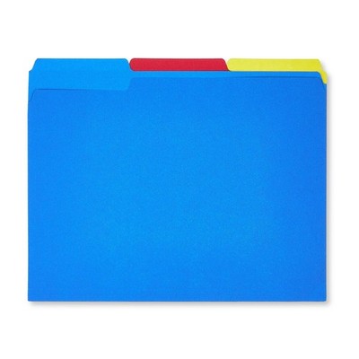Pen+Gear File Folders, Letter Size, Assorted Colors, 25 Count