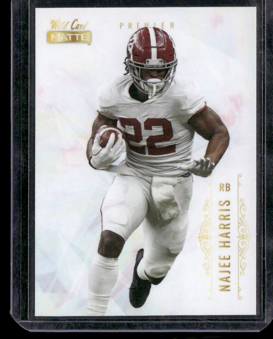 2021 Wild Card Matte White #MBC-9 Najee Harris