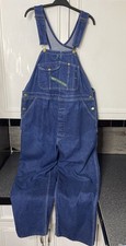 Key Imperial Bibs Bibbers Overalls Blue Jean Bibs Size 42 x 30 Very NICE