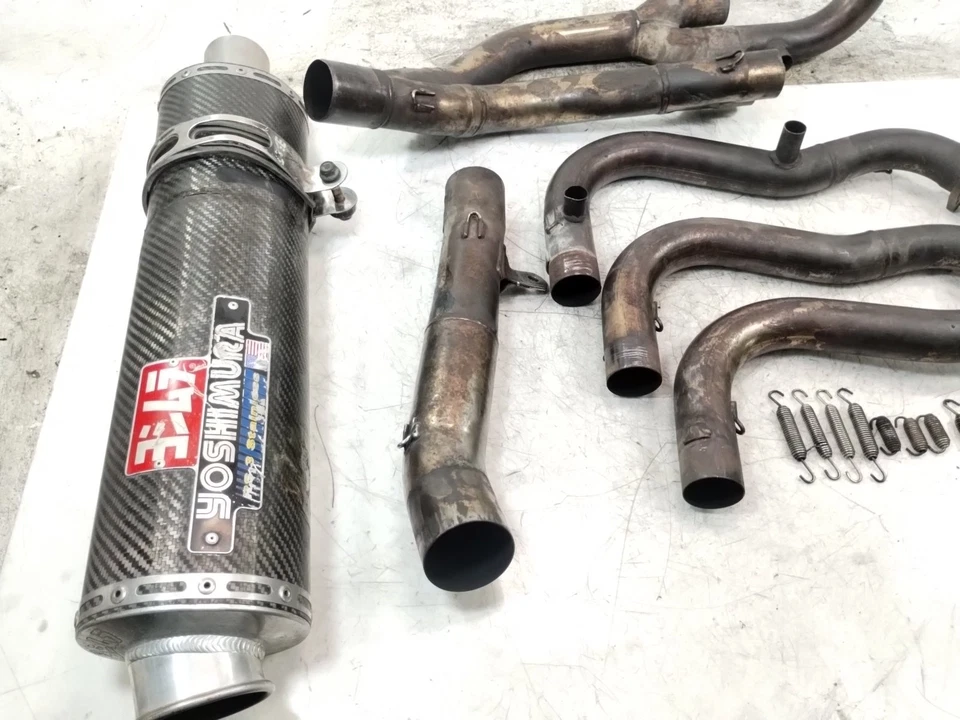 00-03 Suzuki GSXR 750 600 YOSHIMURA Exhaust Header Muffler Pipes Set - Image 2 of 4