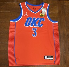 Josh Giddey Oklahoma City Thunder Jordan Brand Statement Swingman Jersey Sz 2XL