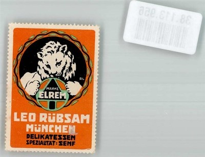 38113956 - 8000 Munich Brand Elrem Leo Ruebsam Delicatessen Mustard Vignette