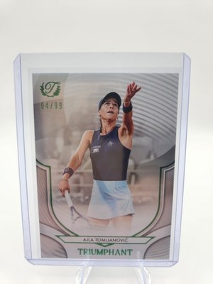 2025 Topps Triumphant - Ajla Tomljanovic, Ajla Tomljanovic #34 /99