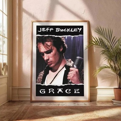 Jeff Buckley 'Grace' Poster No Frame, Poster Wall art Decor for Fans
