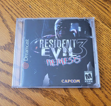Resident Evil 3: Nemesis (Sega Dreamcast, 2000) W/ Manual - Tested - Fast Ship!!