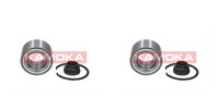 Kamoka 2X Radnabe Radlagersatz Vorderachse FüR Toyota Yaris SCP1 NLP1 NCP1 P1