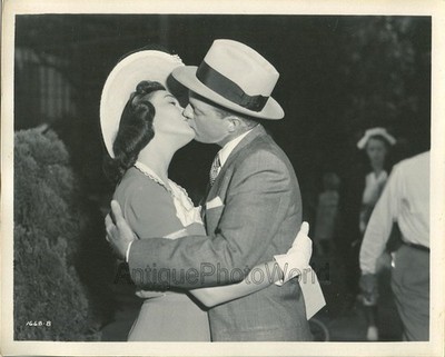 Küssende Filmszene Hollywood Schauspieler Vintage Film Foto
