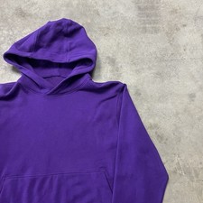 Lululemon Smooth Spacer Classic Fit Hoodie Sweatshirt Mens Small Purple Pullover