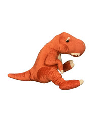 2013 Geoffrey / Toys R Us 16" Orange T-Rex Dinosaur Dino Stuffed Plush Toy