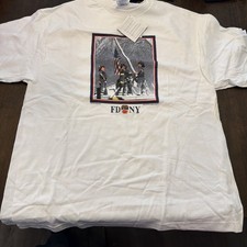FDNY City of New York Fire Department Short Sleeve T-Shirt Made in USA XL