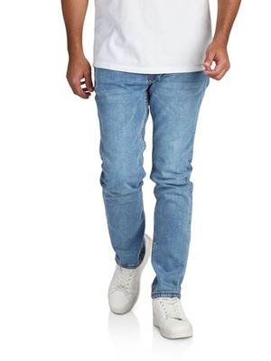 DENIMFY Jeans Herren Stretch Straight Fit DFMiro Jeanshose Baumwolle Denim
