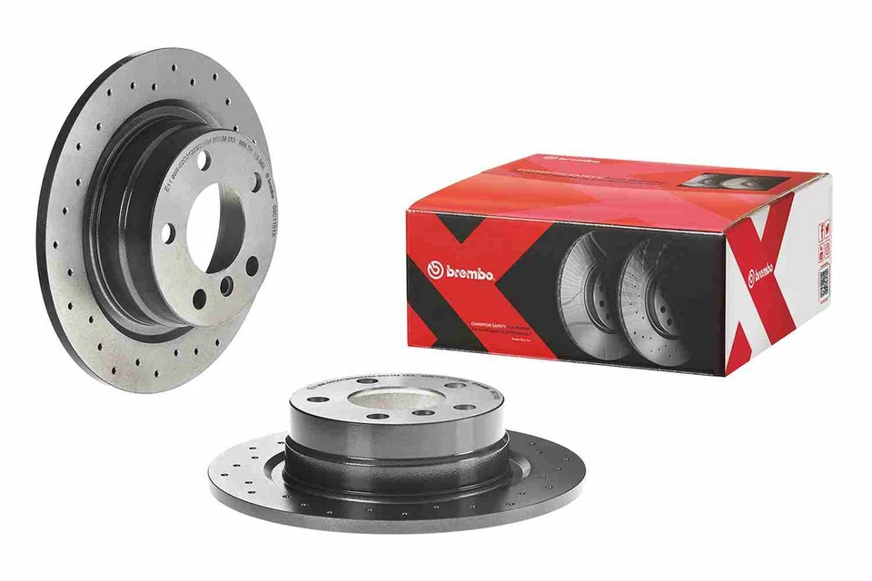 2x BRAKE DISC 08.C115.1X FOR BMW B37D15A B38B15A 1.5L 3cyl 1 F20 B47D20AC 2.0L - Image 3 of 4