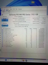 Samsung 840 PRO 512GB SATA SSD MZ-7PD512 Sata Board Only 99% Health