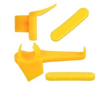 Penitue 12 Sets Tire Machine Rim Protector, Tire Changer Duck Head Plastic,,