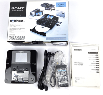 Sony DVDirect VRD-MC5 DVD Recorder (2.5 inch) - Black for sale
