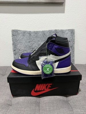 Nike Air Jordan 1 Retro High OG Court Purple 2018 Sneaker 555088-501