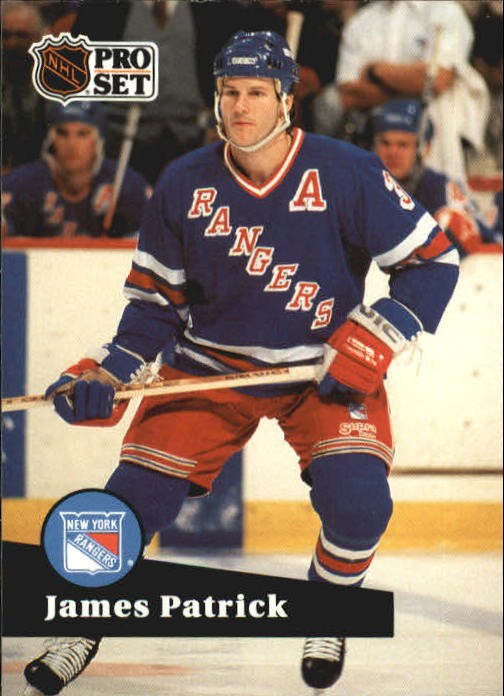 1991-92 Pro Set #164 James Patrick - HKY