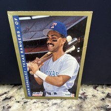 Fleer 1993 Atlantic Collector's Edition Juan Gonzalez Texas Rangers Card #10