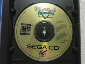 Cadillacs And Dinosaurs: Second Cataclysm (Sega CD, 1994) - Complete In Box