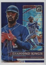 2022 Donruss Optic Diamond Kings Blue Pandora Prizm 76/99 Byron Buxton #10 04g8