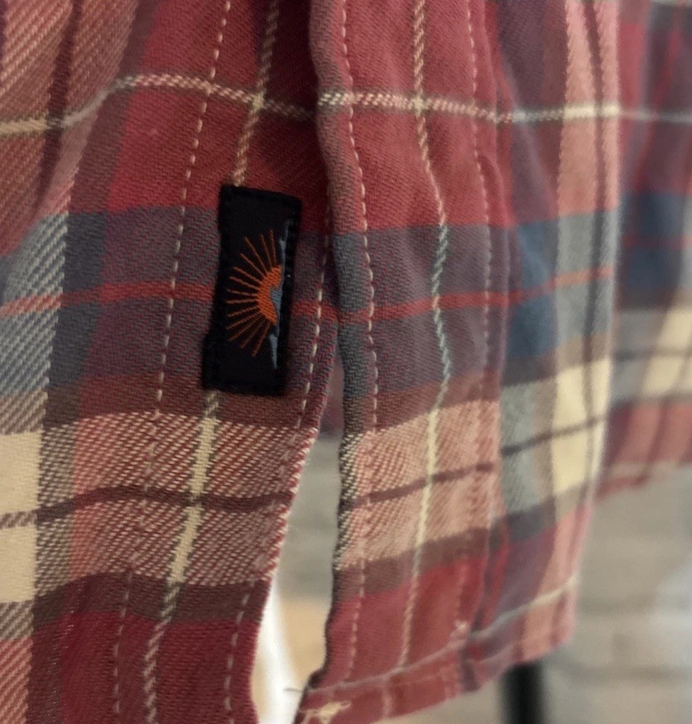 Faherty Super Brushed Flannel Button Up Shirt Men… - image 4