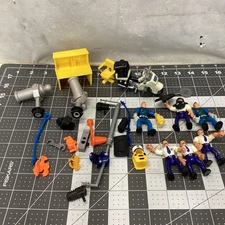Fisher Price Imaginext Career  Figures, Vintageaccessories Lot See Pictures