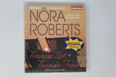 Nora Roberts Treasures Lost Treasures Found Audio Book on CD