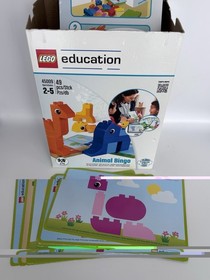LEGO Duplo Animal Bingo Set 45009 Shape & Color *MISSING 2 PIECES*