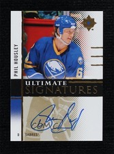 2024 Upper Deck Ultimate Collection Signatures Phil Housley #US-PH Auto HOF 14hk