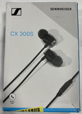 SENNHEISER CX300S WIRED HEADPHONES BLACK USED