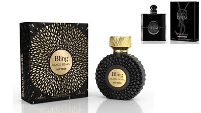 Mirada Bling Black Pearl Eau de Parfum Spray, Regular Size 3.4 fl oz