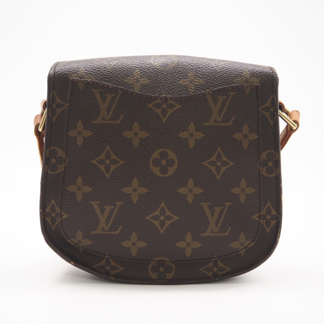 Louis Vuitton Saint-Cloud PM Shoulder Bag M51244 Monogram Brown Women's Auth thumbnail 3